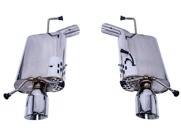 2009-2015 Cadillac CTS-V V2 | Sedan Stainless Steel Axle Back 4.25" Dual Tips Exhaust